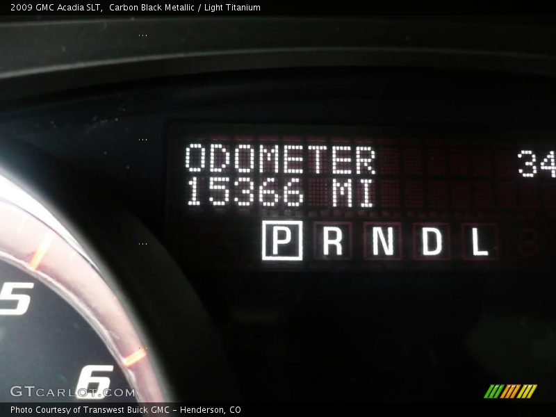 Carbon Black Metallic / Light Titanium 2009 GMC Acadia SLT