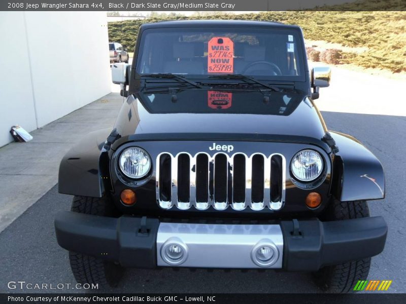 Black / Dark Slate Gray/Medium Slate Gray 2008 Jeep Wrangler Sahara 4x4