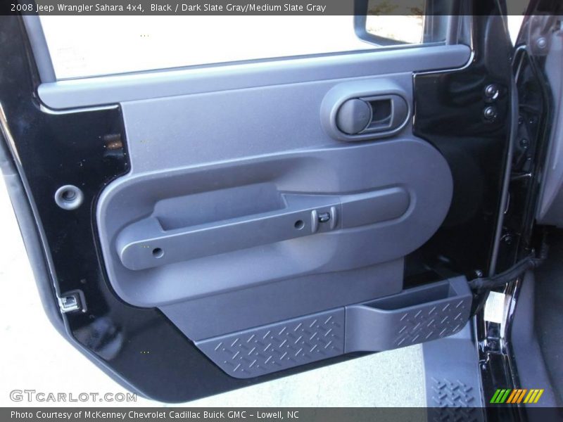 Black / Dark Slate Gray/Medium Slate Gray 2008 Jeep Wrangler Sahara 4x4