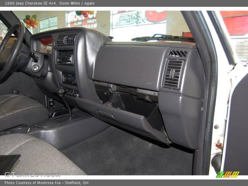 Stone White / Agate 1999 Jeep Cherokee SE 4x4