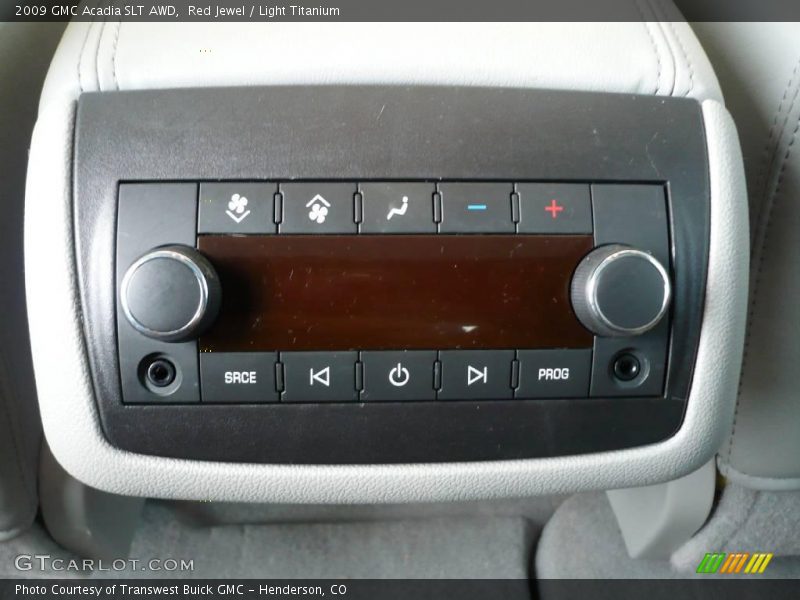 Red Jewel / Light Titanium 2009 GMC Acadia SLT AWD