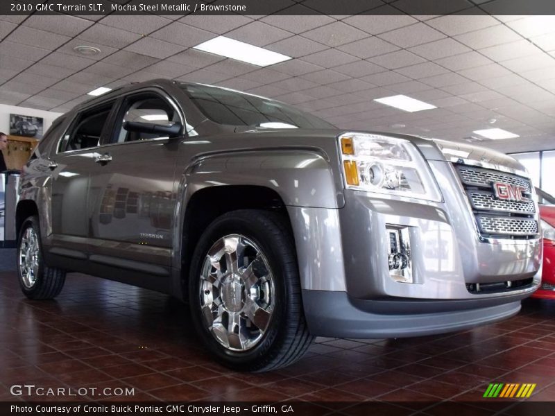 Mocha Steel Metallic / Brownstone 2010 GMC Terrain SLT