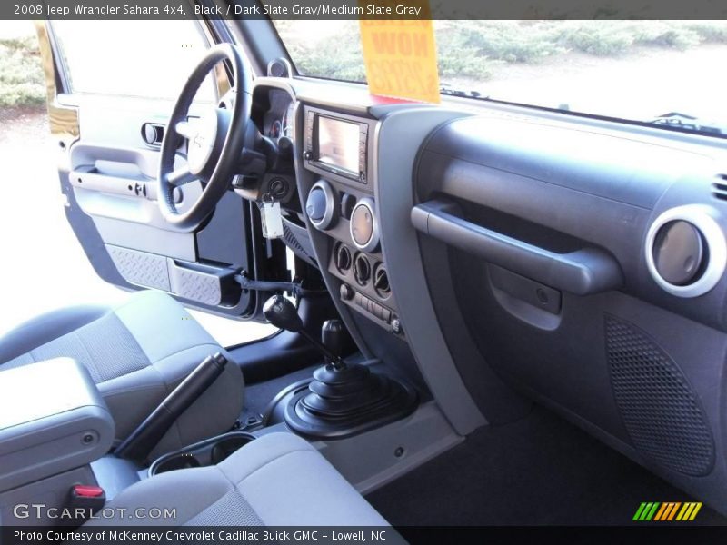 Black / Dark Slate Gray/Medium Slate Gray 2008 Jeep Wrangler Sahara 4x4