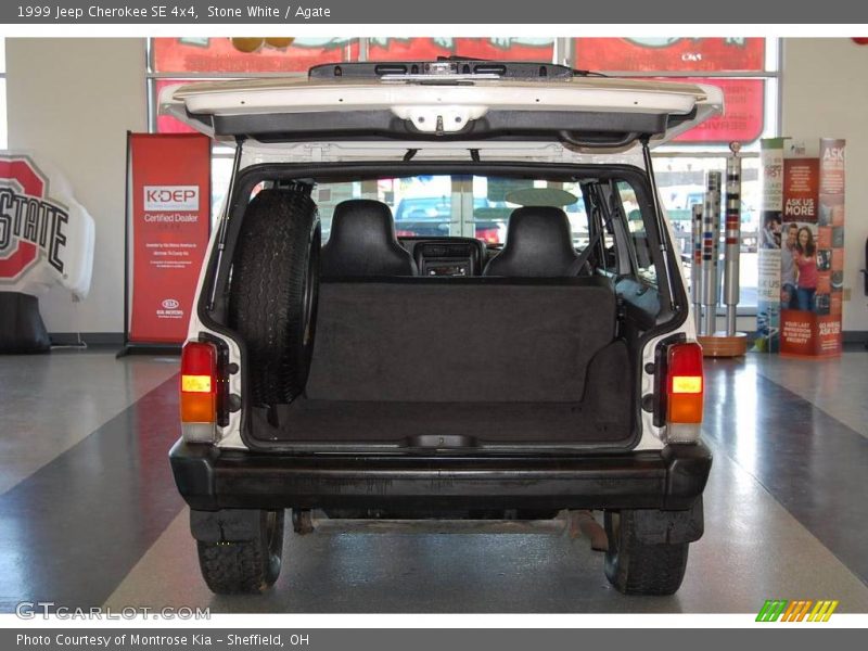 Stone White / Agate 1999 Jeep Cherokee SE 4x4