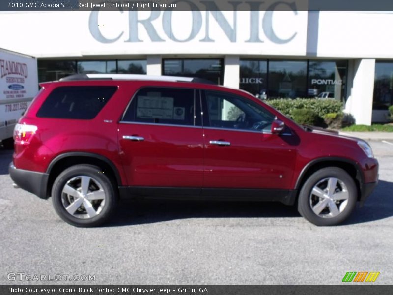 Red Jewel Tintcoat / Light Titanium 2010 GMC Acadia SLT