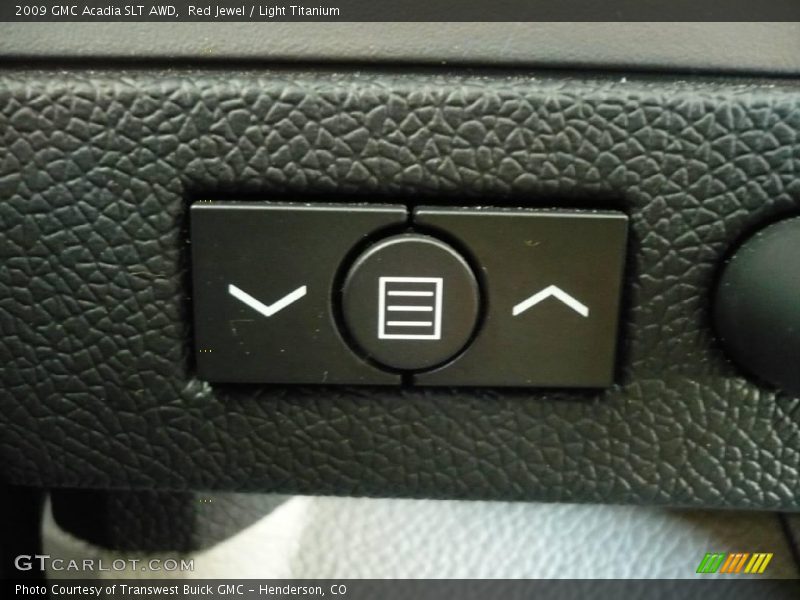 Red Jewel / Light Titanium 2009 GMC Acadia SLT AWD