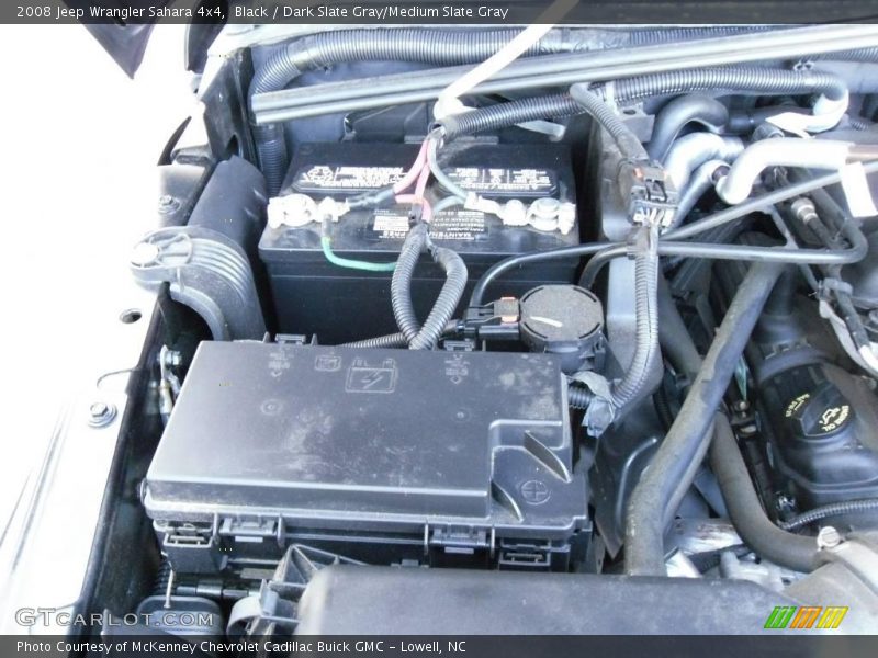 Black / Dark Slate Gray/Medium Slate Gray 2008 Jeep Wrangler Sahara 4x4