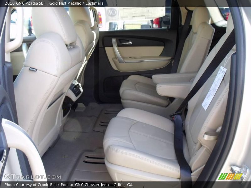 Gold Mist Metallic / Cashmere 2010 GMC Acadia SLT