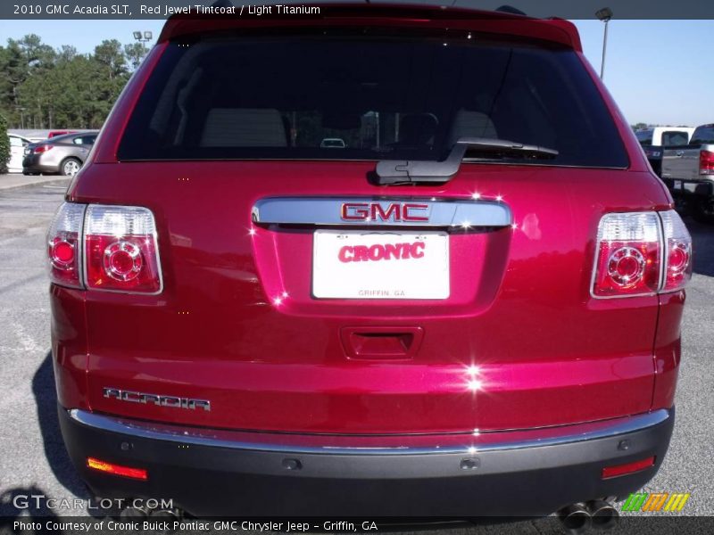 Red Jewel Tintcoat / Light Titanium 2010 GMC Acadia SLT