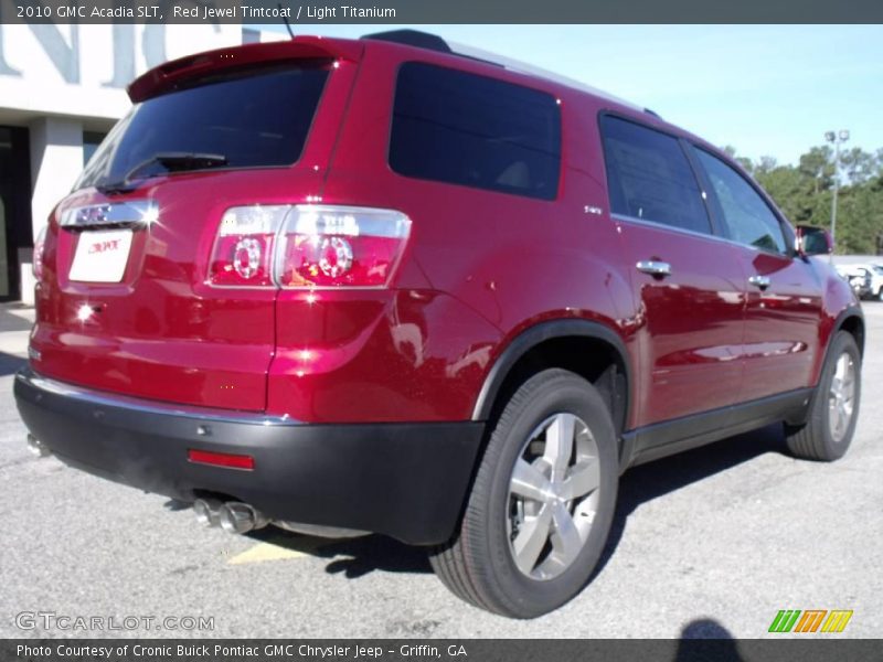 Red Jewel Tintcoat / Light Titanium 2010 GMC Acadia SLT