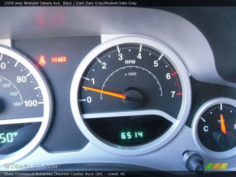 Black / Dark Slate Gray/Medium Slate Gray 2008 Jeep Wrangler Sahara 4x4