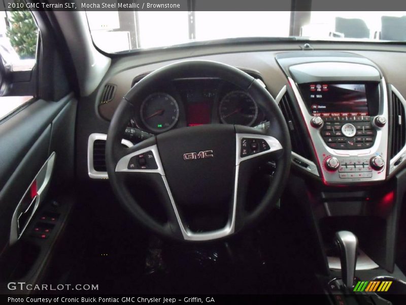 Mocha Steel Metallic / Brownstone 2010 GMC Terrain SLT