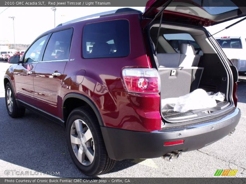 Red Jewel Tintcoat / Light Titanium 2010 GMC Acadia SLT