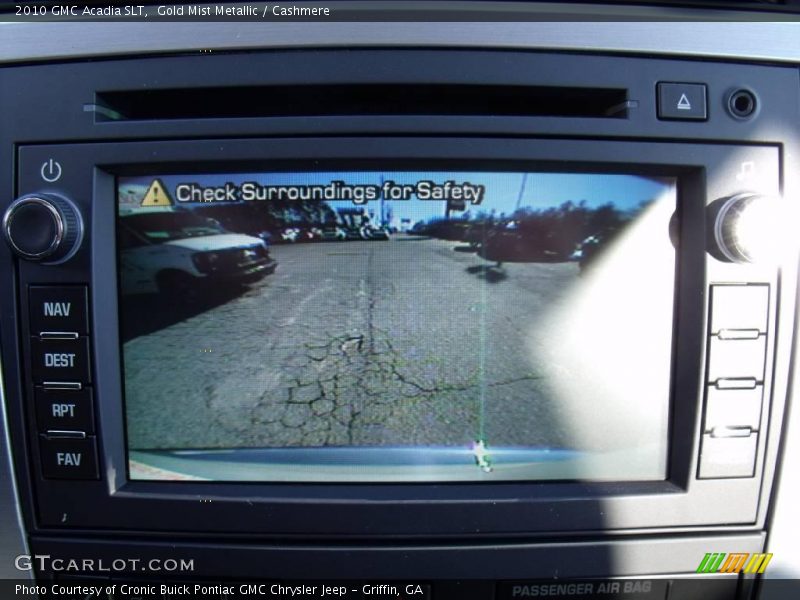 Gold Mist Metallic / Cashmere 2010 GMC Acadia SLT