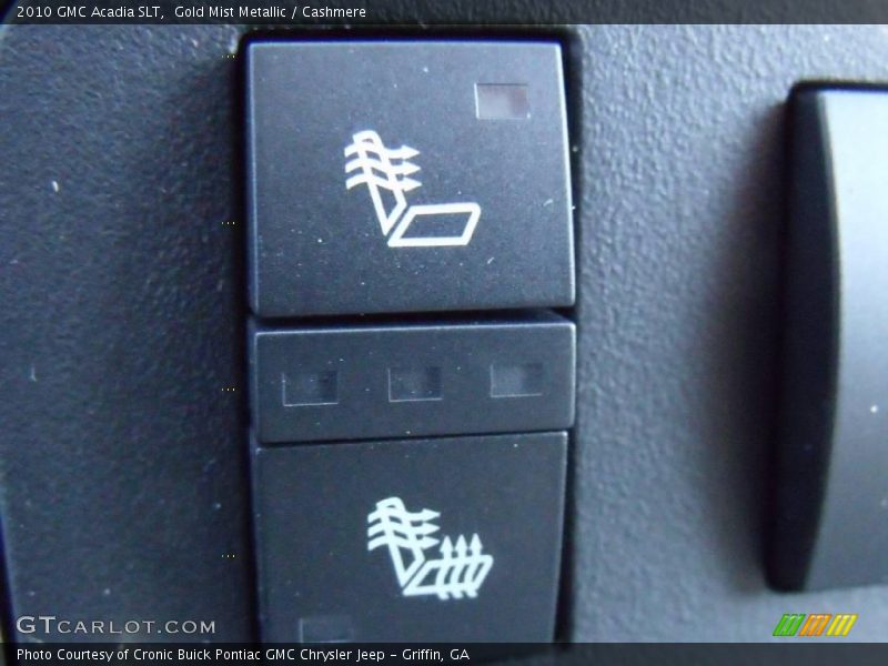 Gold Mist Metallic / Cashmere 2010 GMC Acadia SLT