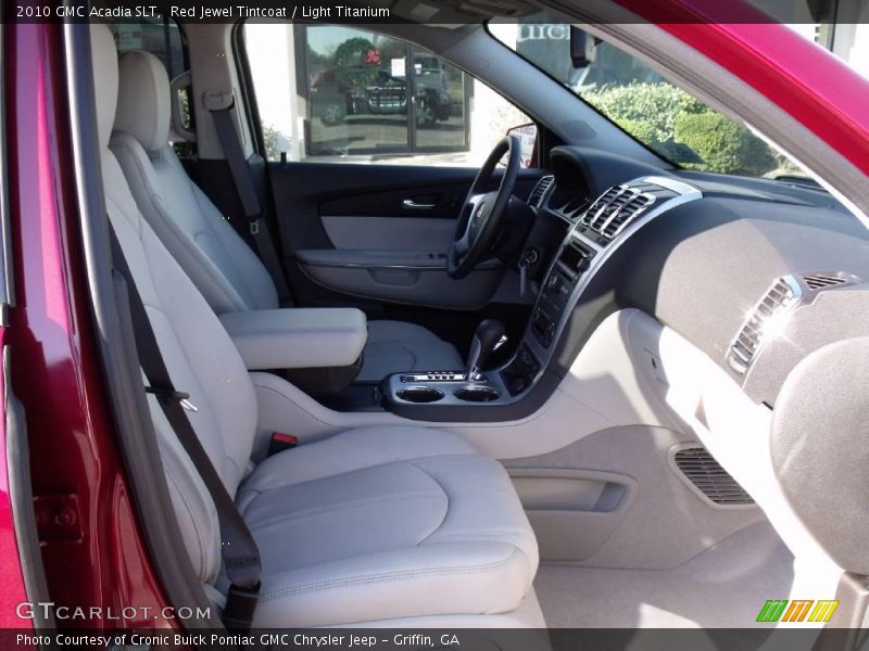 Red Jewel Tintcoat / Light Titanium 2010 GMC Acadia SLT