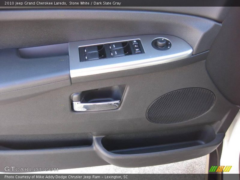 Stone White / Dark Slate Gray 2010 Jeep Grand Cherokee Laredo