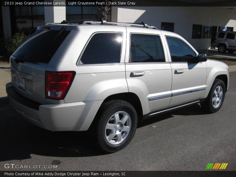 Light Graystone Pearl / Dark Slate Gray 2010 Jeep Grand Cherokee Laredo