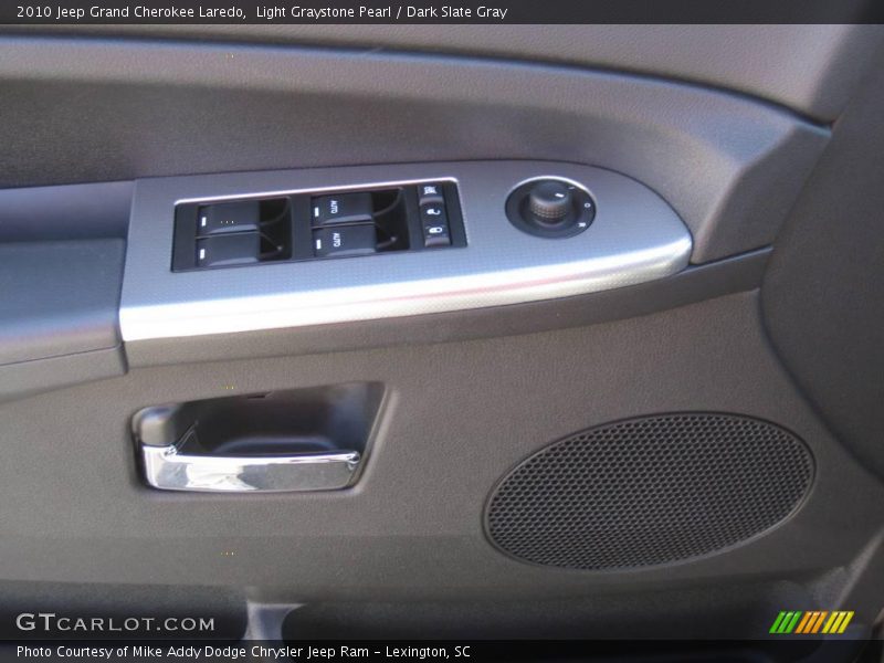 Light Graystone Pearl / Dark Slate Gray 2010 Jeep Grand Cherokee Laredo