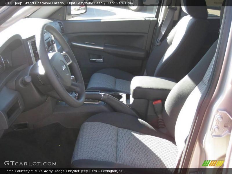 Light Graystone Pearl / Dark Slate Gray 2010 Jeep Grand Cherokee Laredo