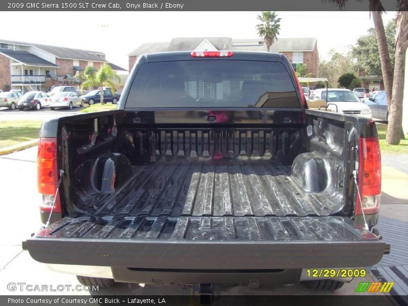 Onyx Black / Ebony 2009 GMC Sierra 1500 SLT Crew Cab
