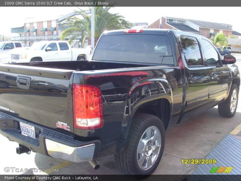 Onyx Black / Ebony 2009 GMC Sierra 1500 SLT Crew Cab