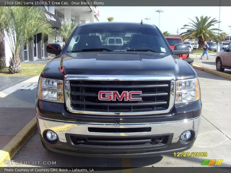 Onyx Black / Ebony 2009 GMC Sierra 1500 SLT Crew Cab
