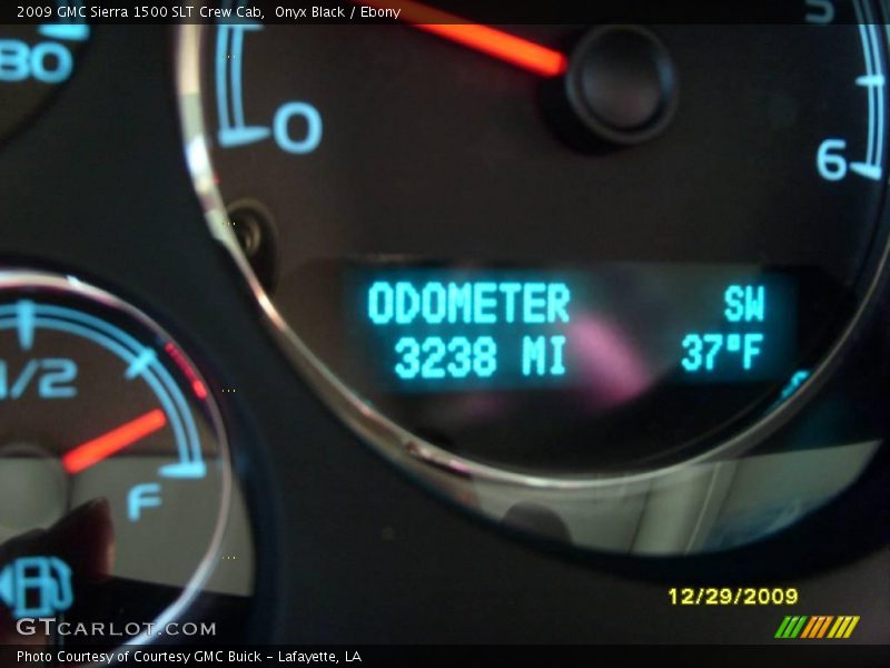 Onyx Black / Ebony 2009 GMC Sierra 1500 SLT Crew Cab