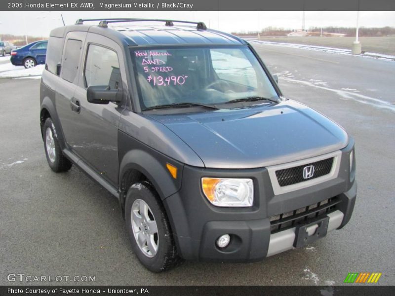 Magnesium Metallic / Black/Gray 2005 Honda Element EX AWD