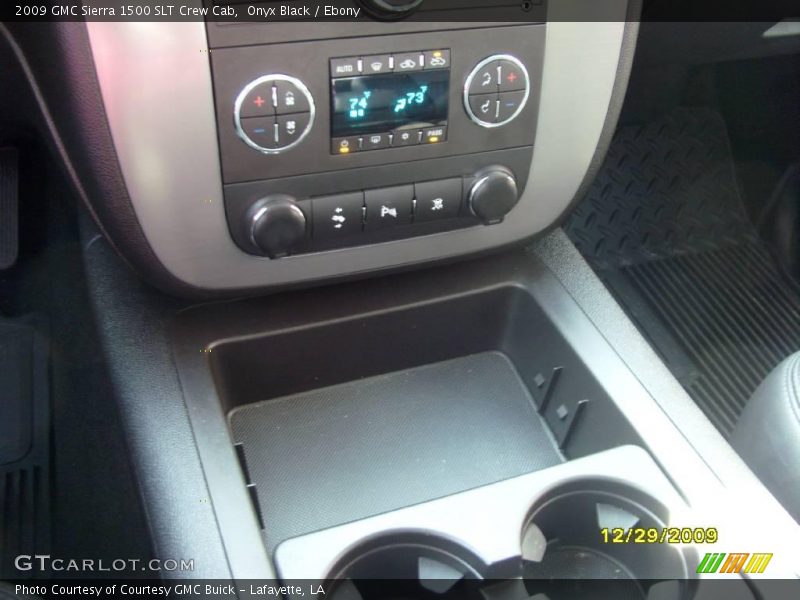 Onyx Black / Ebony 2009 GMC Sierra 1500 SLT Crew Cab