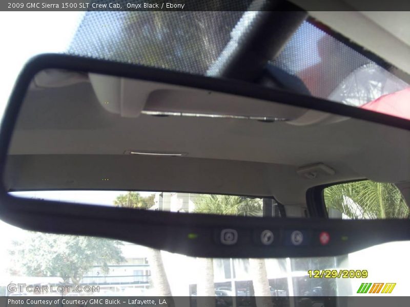 Onyx Black / Ebony 2009 GMC Sierra 1500 SLT Crew Cab