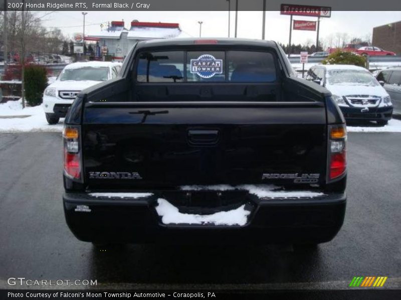 Formal Black / Gray 2007 Honda Ridgeline RTS