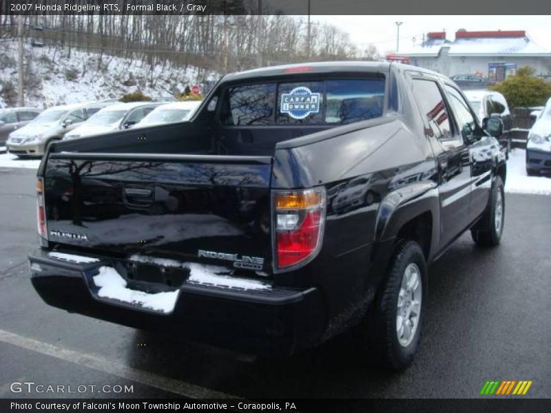 Formal Black / Gray 2007 Honda Ridgeline RTS