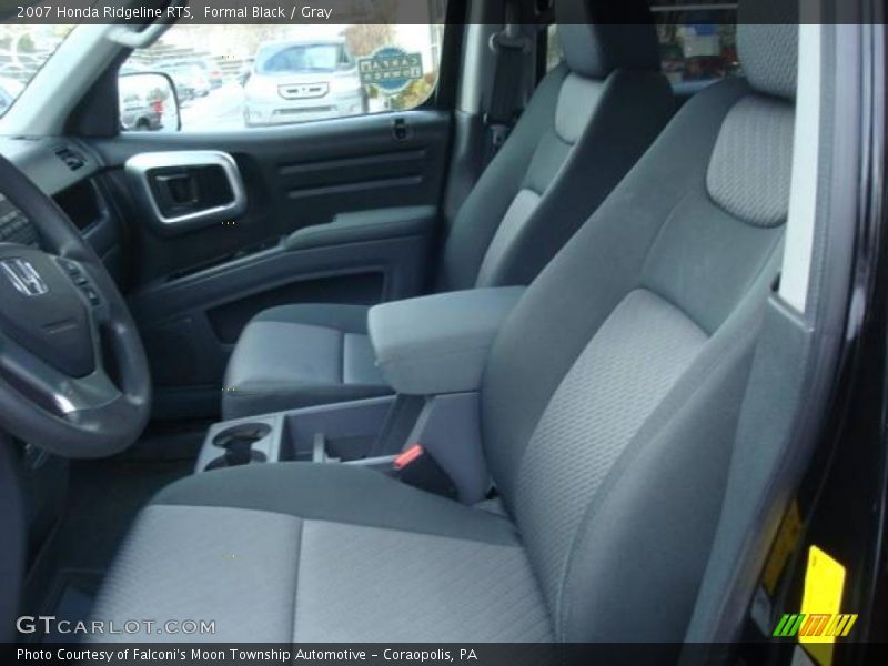 Formal Black / Gray 2007 Honda Ridgeline RTS
