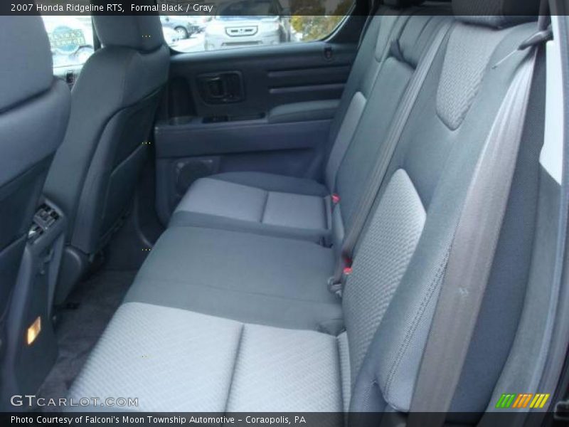 Formal Black / Gray 2007 Honda Ridgeline RTS