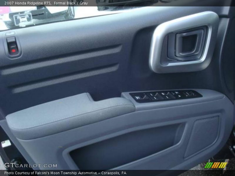 Formal Black / Gray 2007 Honda Ridgeline RTS