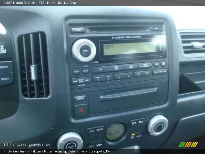 Formal Black / Gray 2007 Honda Ridgeline RTS