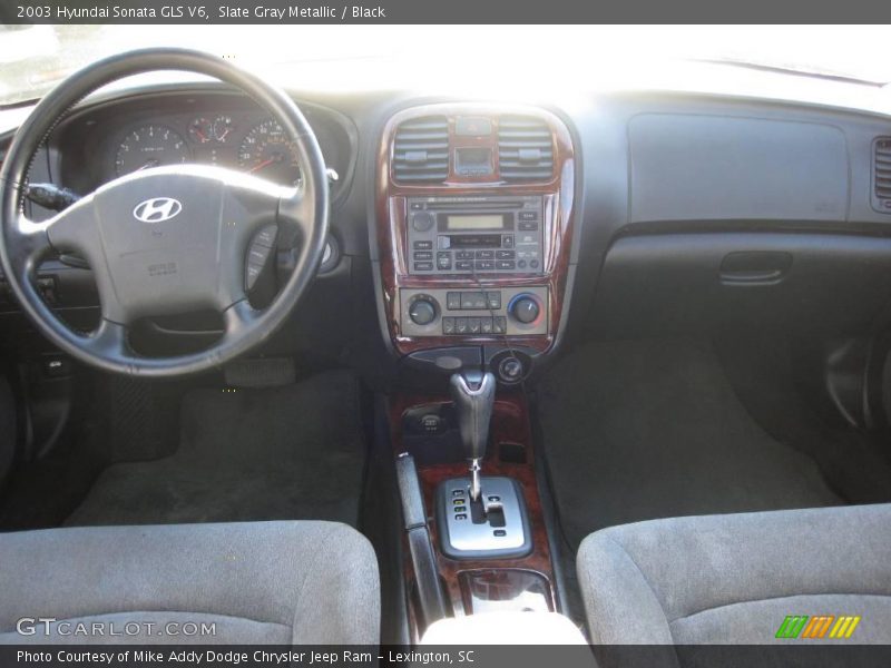 Slate Gray Metallic / Black 2003 Hyundai Sonata GLS V6