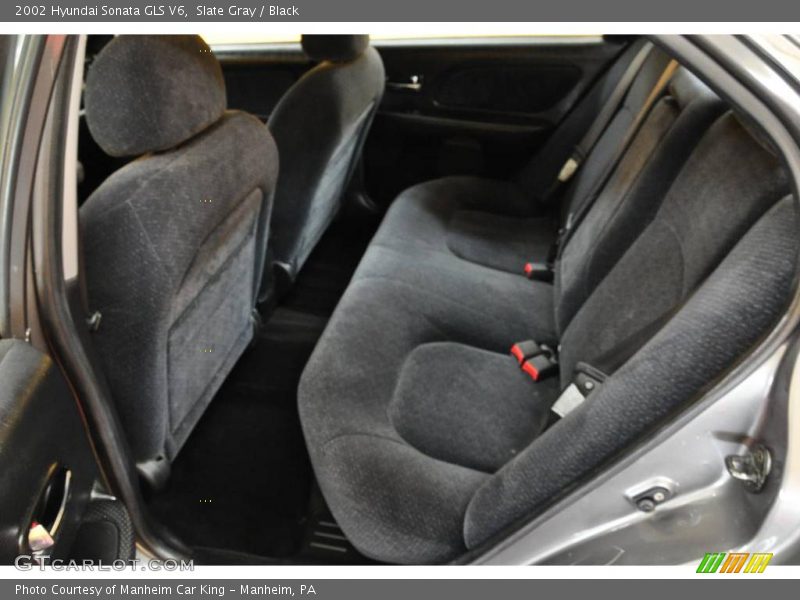 Slate Gray / Black 2002 Hyundai Sonata GLS V6