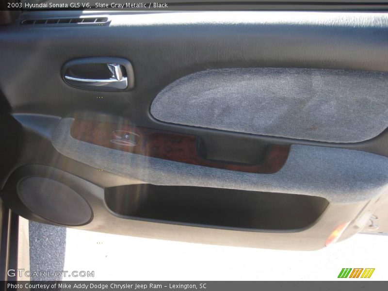 Slate Gray Metallic / Black 2003 Hyundai Sonata GLS V6