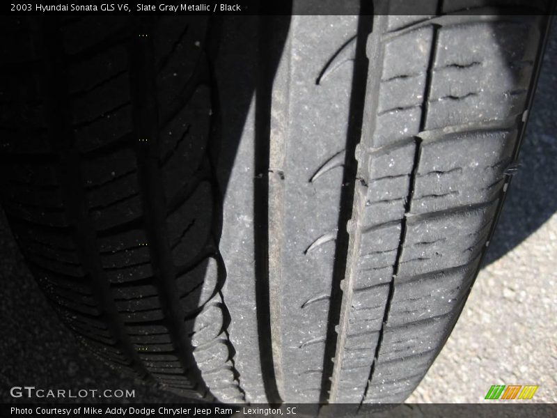 Slate Gray Metallic / Black 2003 Hyundai Sonata GLS V6