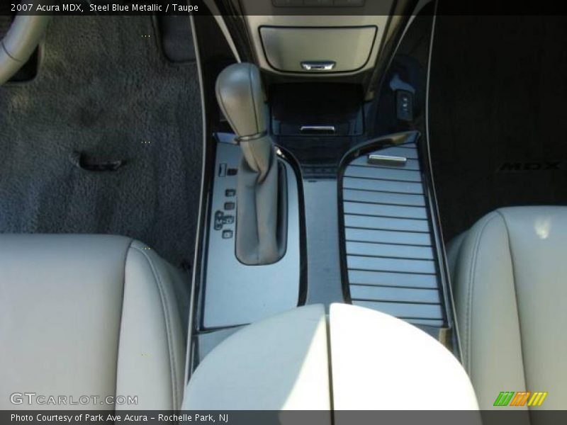 Steel Blue Metallic / Taupe 2007 Acura MDX