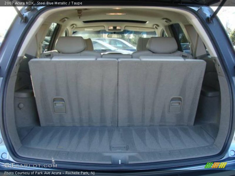 Steel Blue Metallic / Taupe 2007 Acura MDX
