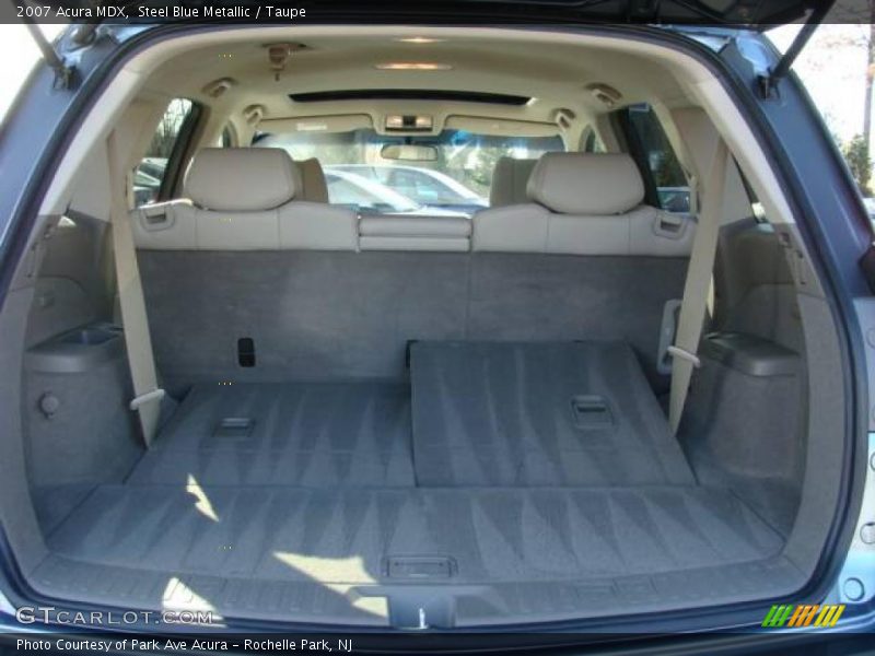 Steel Blue Metallic / Taupe 2007 Acura MDX