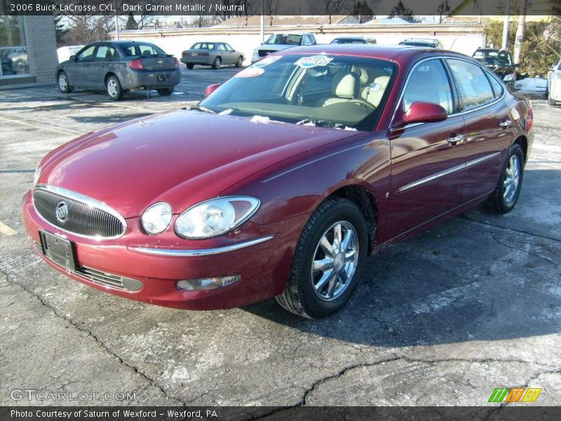 Dark Garnet Metallic / Neutral 2006 Buick LaCrosse CXL