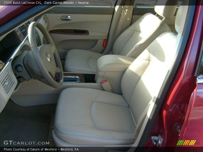 Dark Garnet Metallic / Neutral 2006 Buick LaCrosse CXL