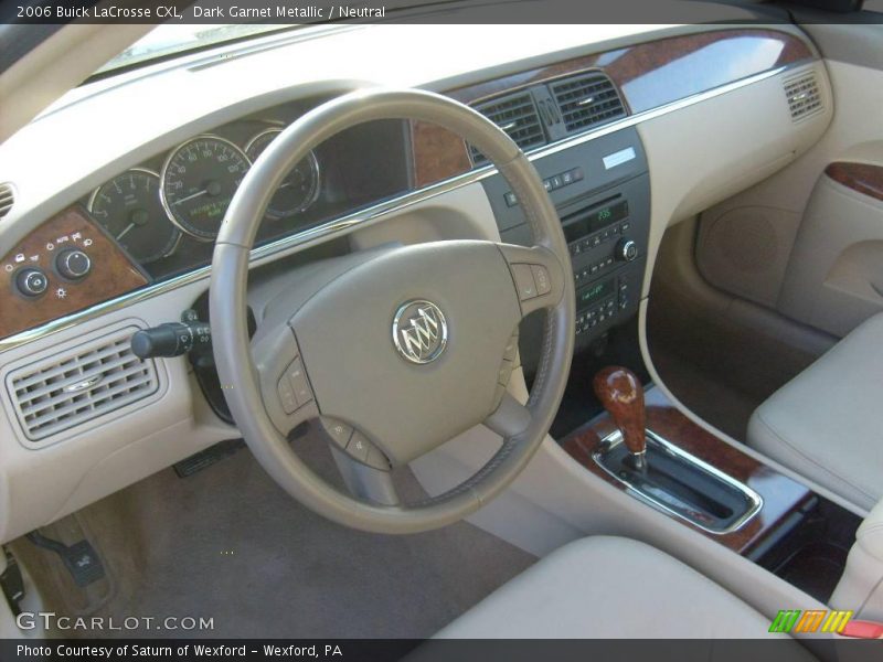 Dark Garnet Metallic / Neutral 2006 Buick LaCrosse CXL