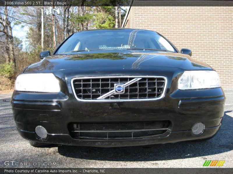 Black / Beige 2006 Volvo S60 2.5T
