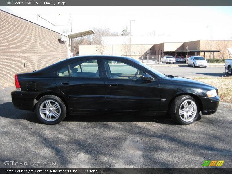 Black / Beige 2006 Volvo S60 2.5T