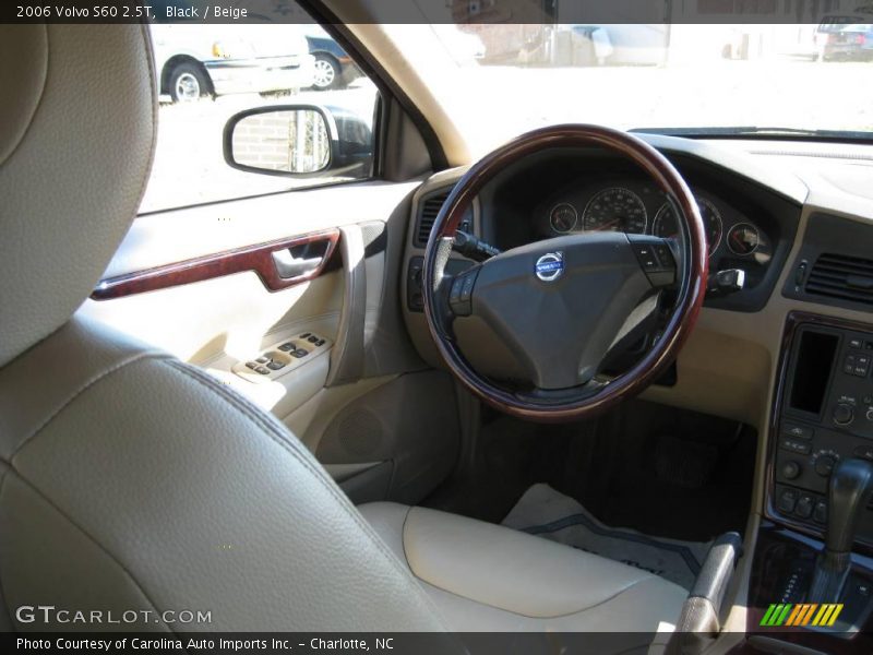 Black / Beige 2006 Volvo S60 2.5T